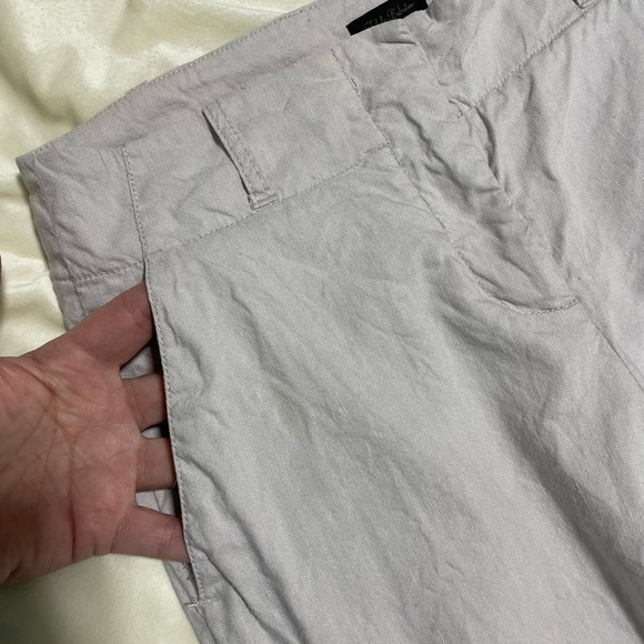 Light mauve linen like Talula babaton dress pants - Picture 4 of 5